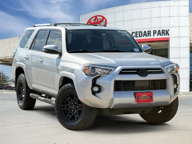 Certified Used 2023 CLASSIC SILVER METALLIC Toyota SR5 Premium image 1