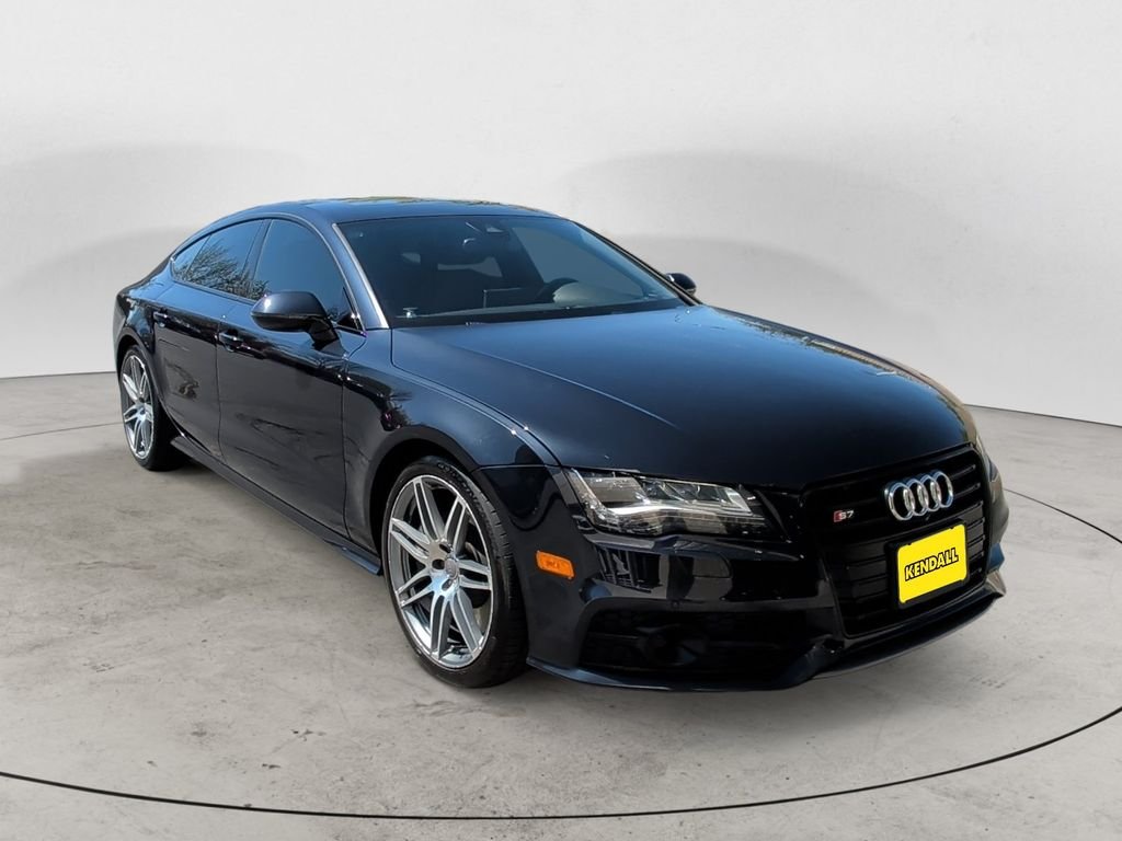 Used 2014 Blue Audi 4.0T Prestige image 3
