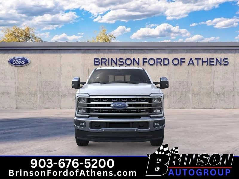 New 2026 Star White Metallic Tri-Coat Ford LARIAT image 6