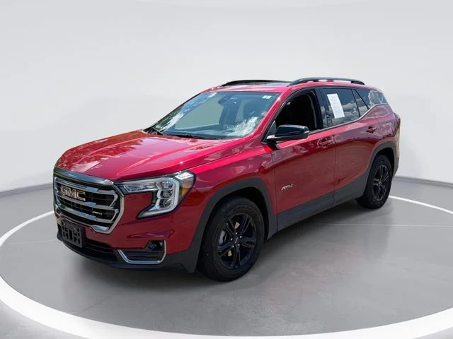 Used 2024 Red GMC AT4 image 1