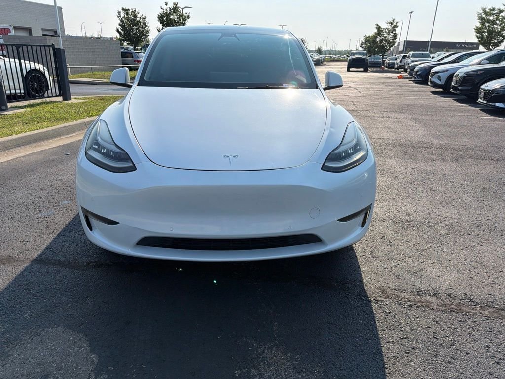 Used 2021 Tesla Model Y Long Range with VIN 5YJYGDEE1MF160373 for sale in Kansas City