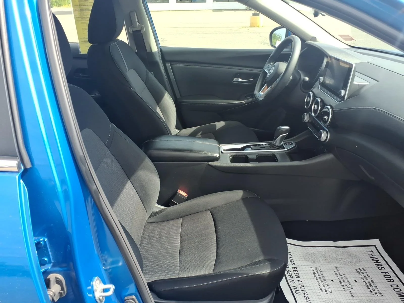 Used 2025 Electric Blue Metallic Nissan SV image 16