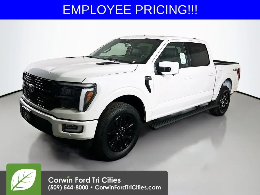 New 2026 Star White Metallic Tri-Coat Ford Platinum image 5