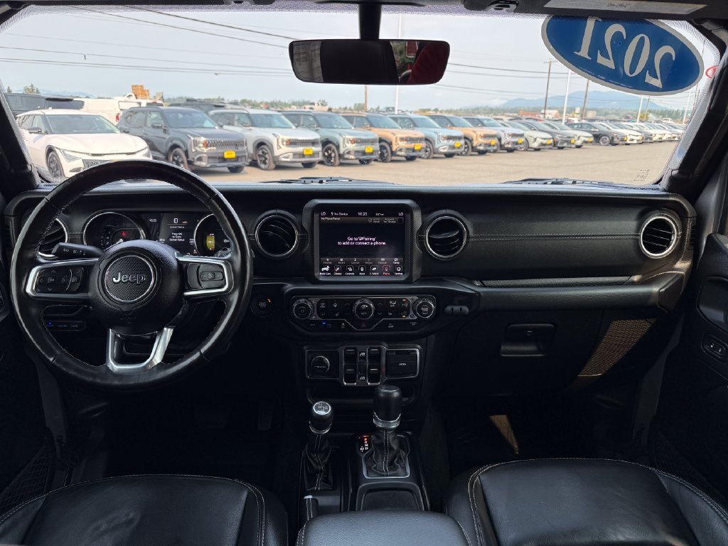 Used 2021 Silver Jeep Unlimited Sahara 4xe image 21