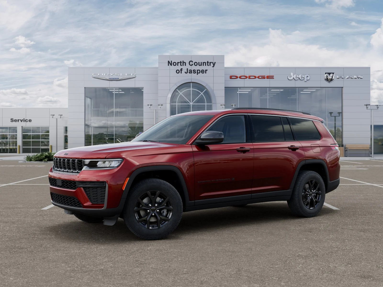 New 2026 Velvet Red Pearl-Coat Exterior Paint Jeep Laredo image 28