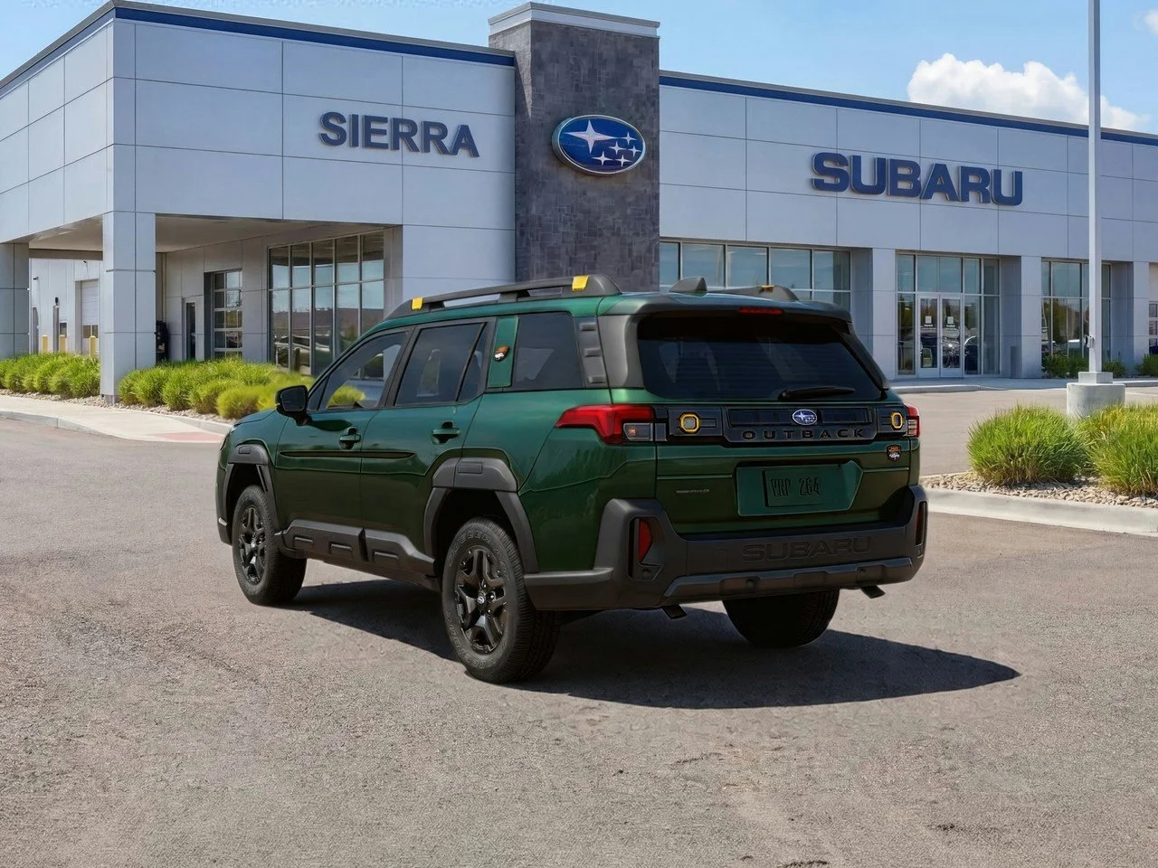 New 2026 Deep Emerald Green Pearl Subaru Wilderness image 7