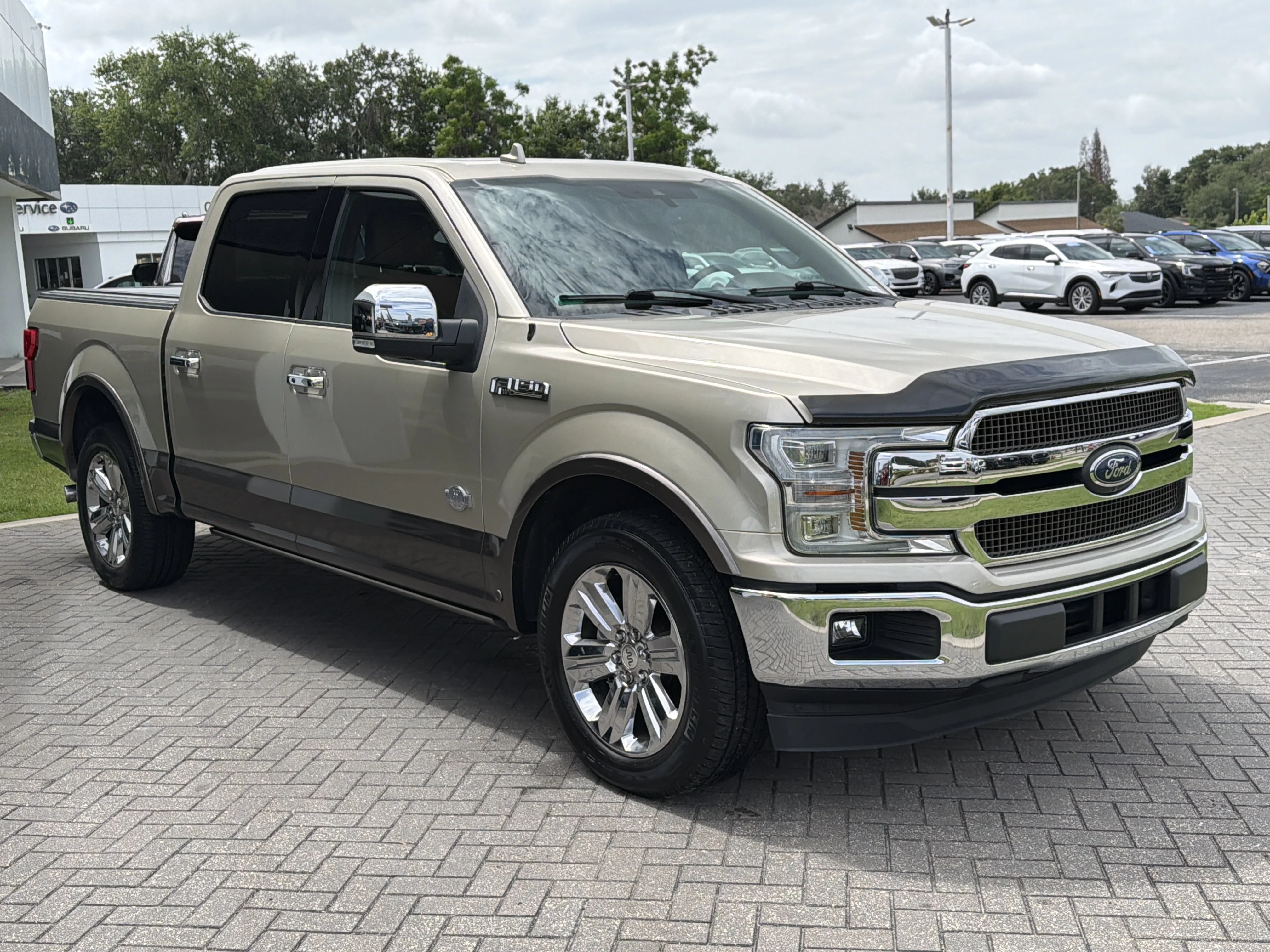 Used 2018 White Gold Ford King Ranch image 7