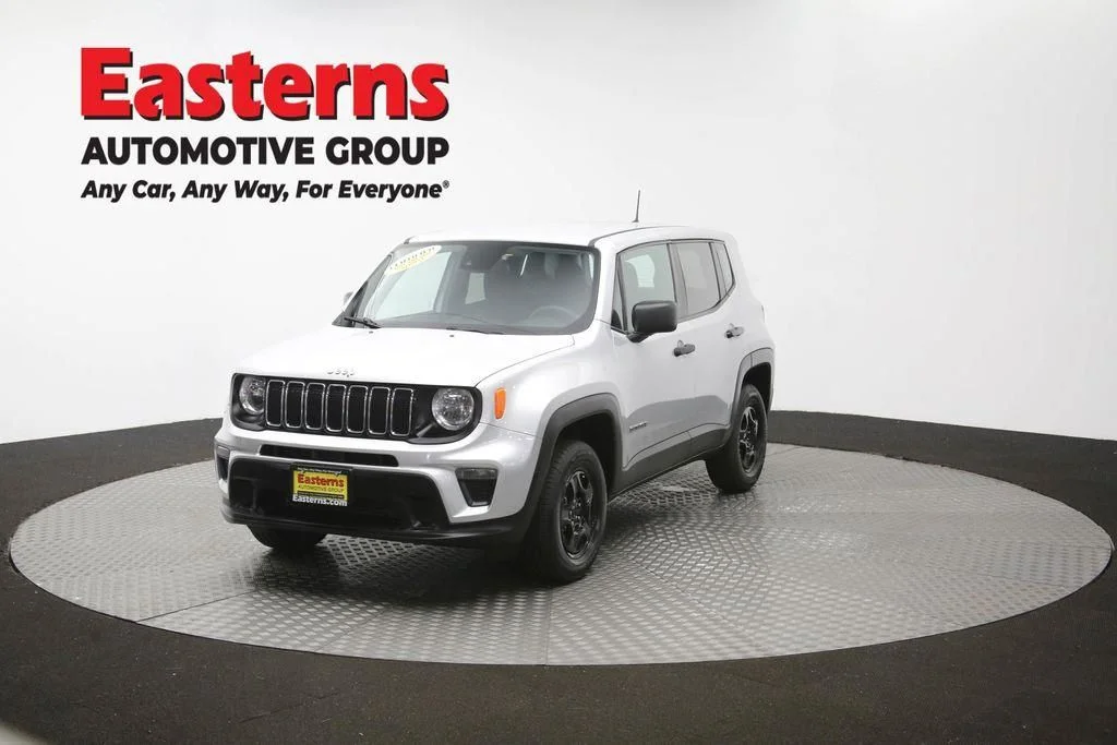 Certified Used 2021 Silver Jeep Sport image 56