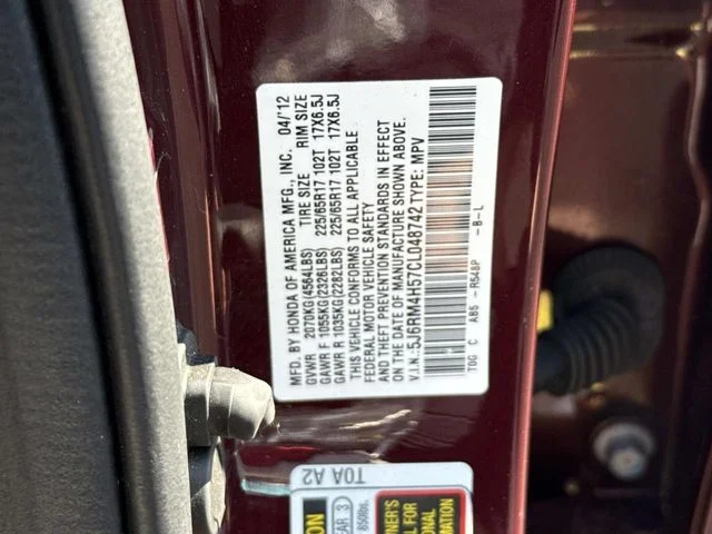 Used 2012 Red Honda EX image 30