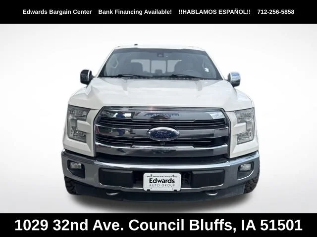 Used 2017 Black Ford Lariat image 2