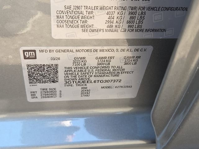 New 2026 Sterling Metallic GMC AT4 image 5