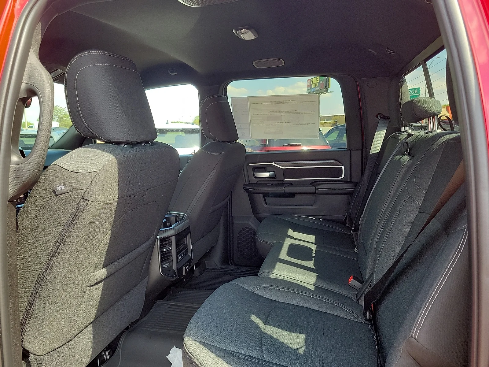 New 2026 Flame Red Ram LONE STAR CREW CAB 4X4 6