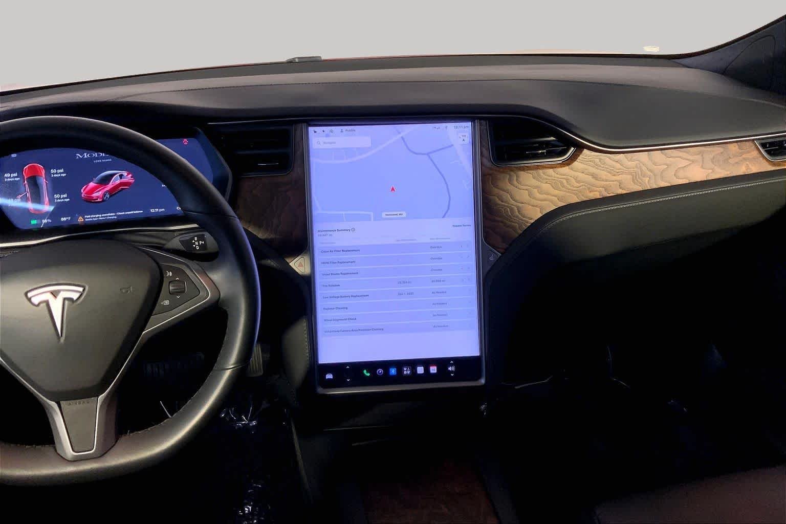Used 2019 Red Multi-Coat Tesla 100D image 6