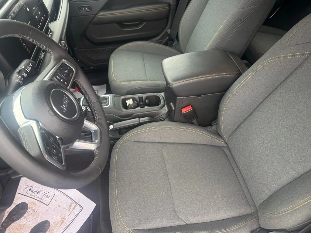 Used 2025 Black Jeep Sahara 4xe image 16