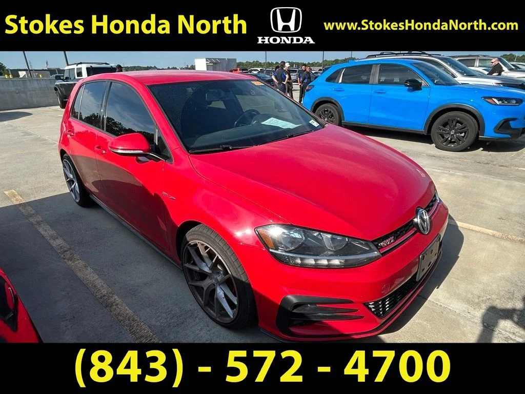 Used 2019 Red Volkswagen 2.0T S image 1