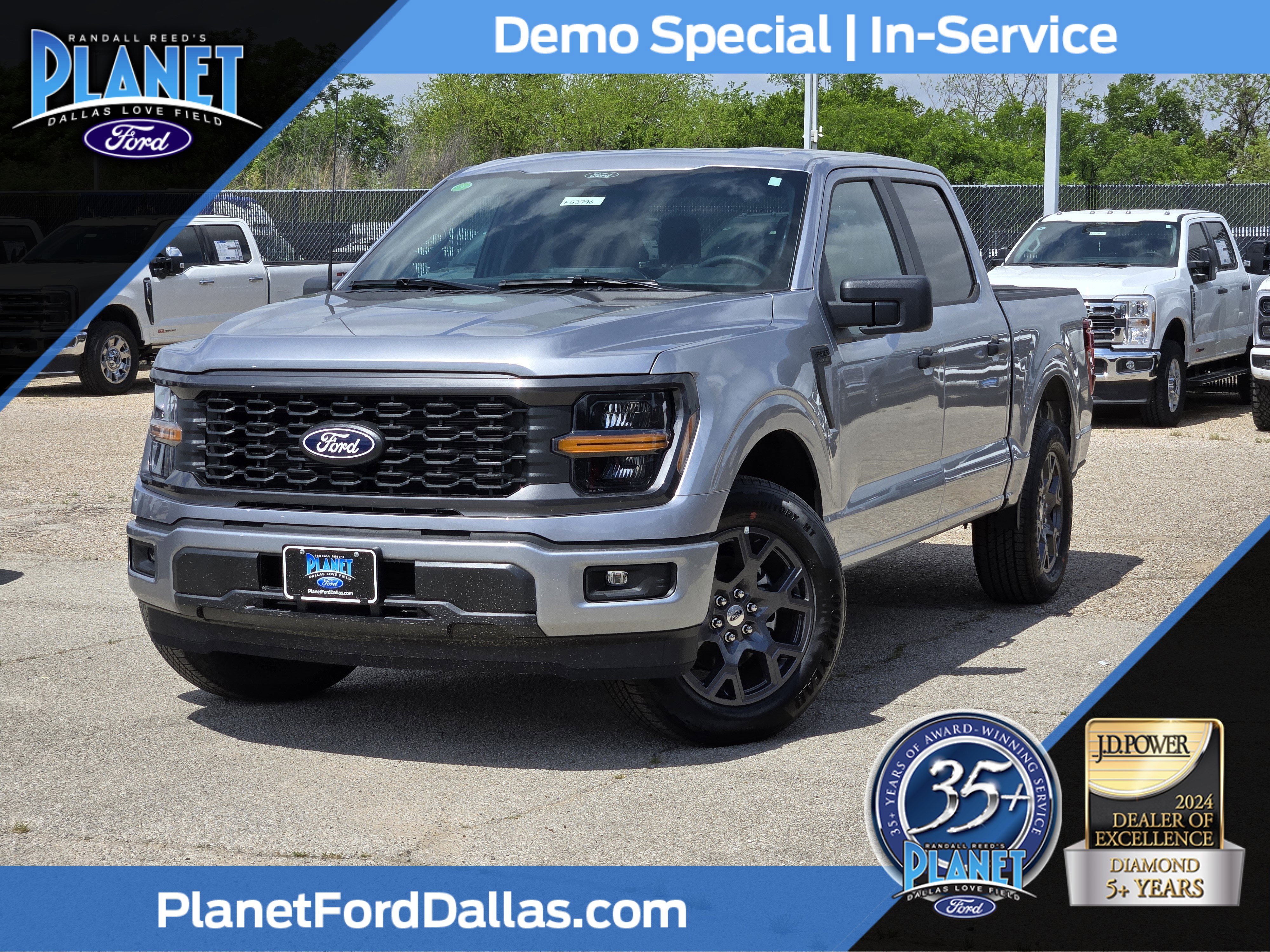 New 2026 Iconic Silver Metallic Ford STX image 1