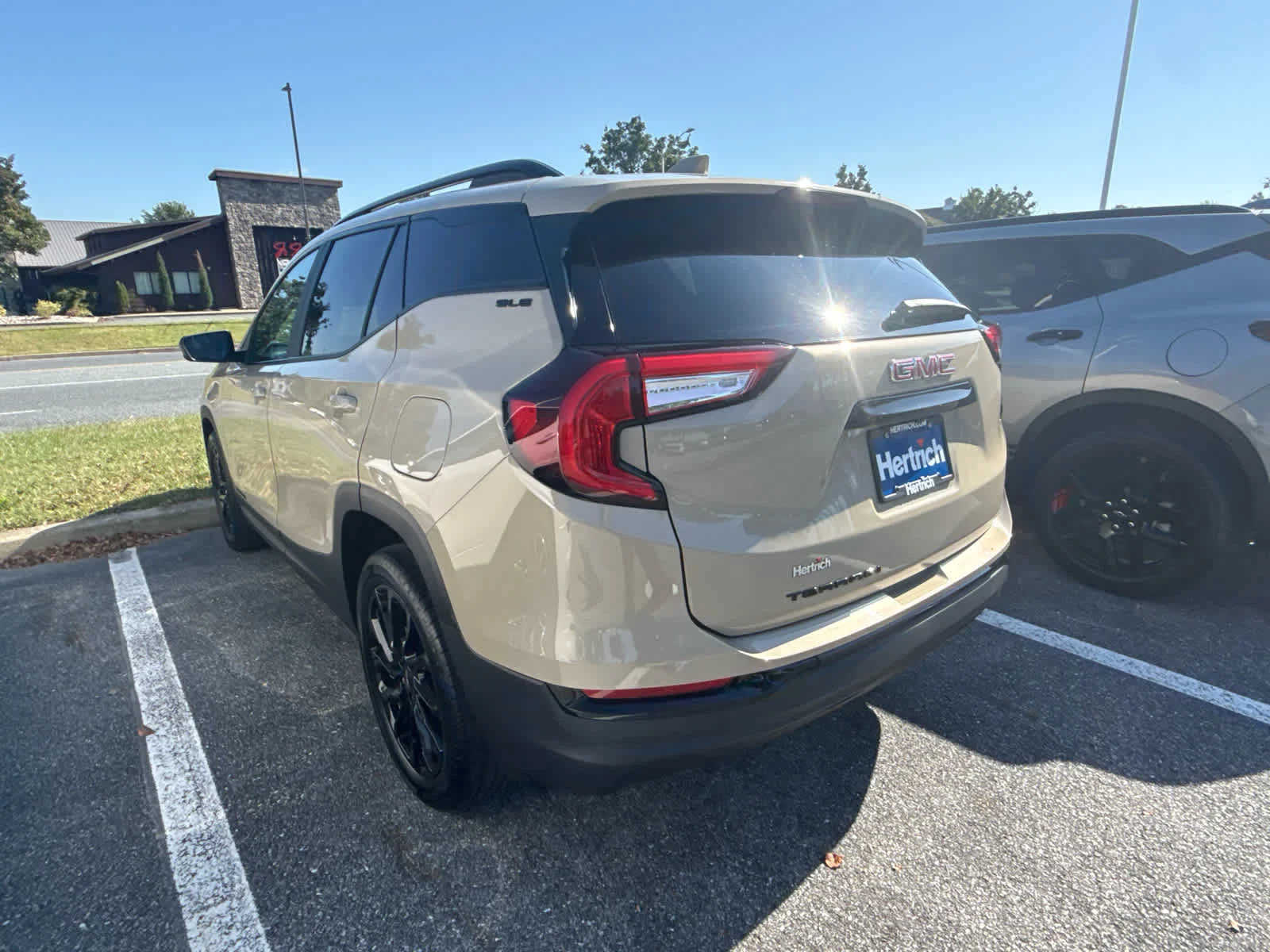 Certified Used 2023 Desert Sand Metallic GMC SLE image 6