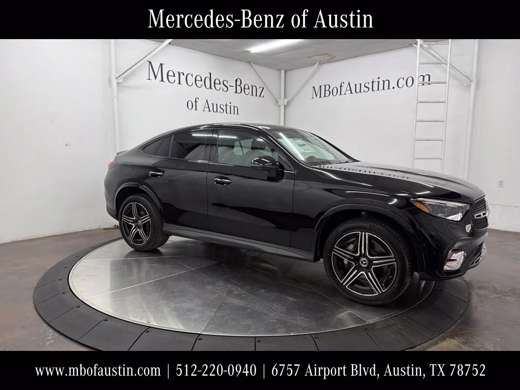 New 2027 Black Mercedes-Benz GLC 300 Coupe image 1