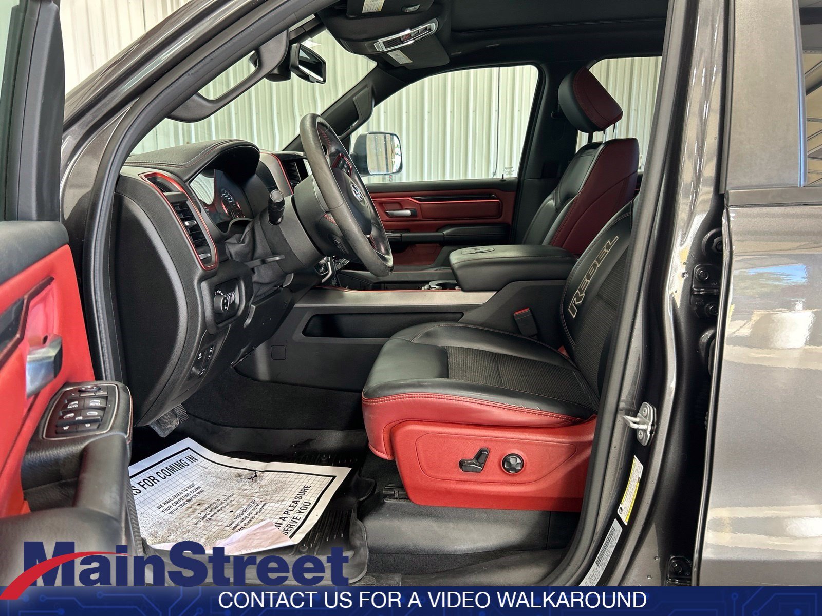 Used 2019 Granite Crystal Metallic Clearcoat Ram Rebel image 16