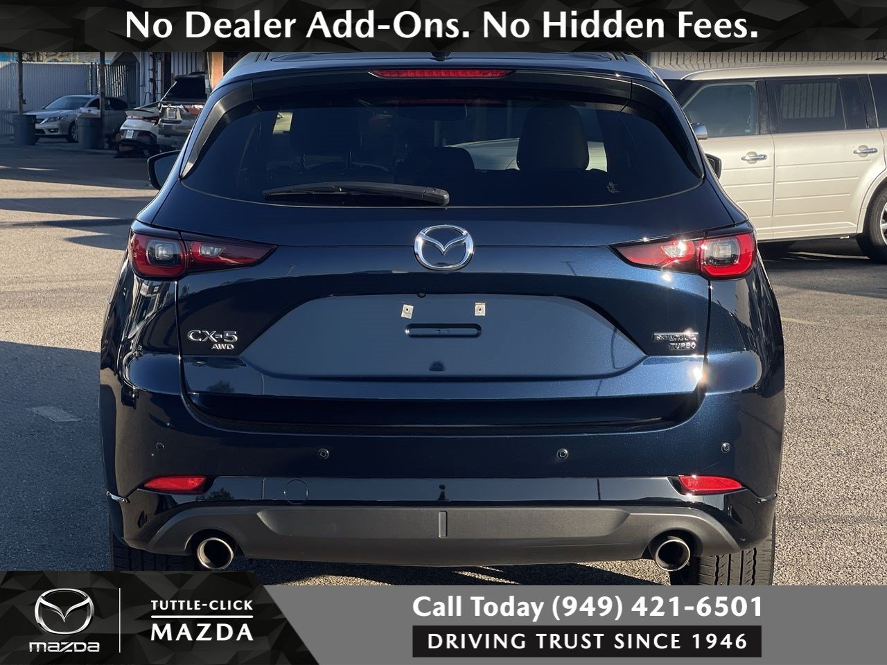 Used 2025 Deep Crystal Blue Mica Mazda 2.5 Turbo Premium Package image 14