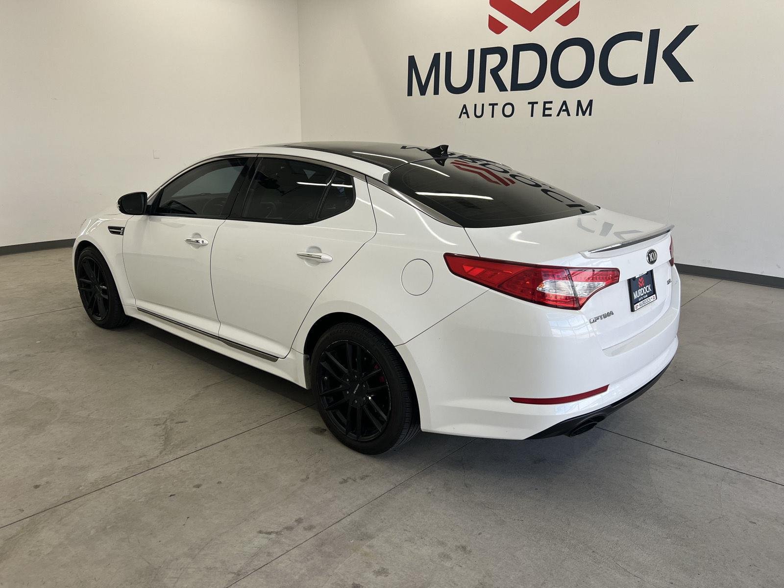 Used 2013 Kia Optima SX with VIN 5XXGR4A69DG091031 for sale in Logan, UT