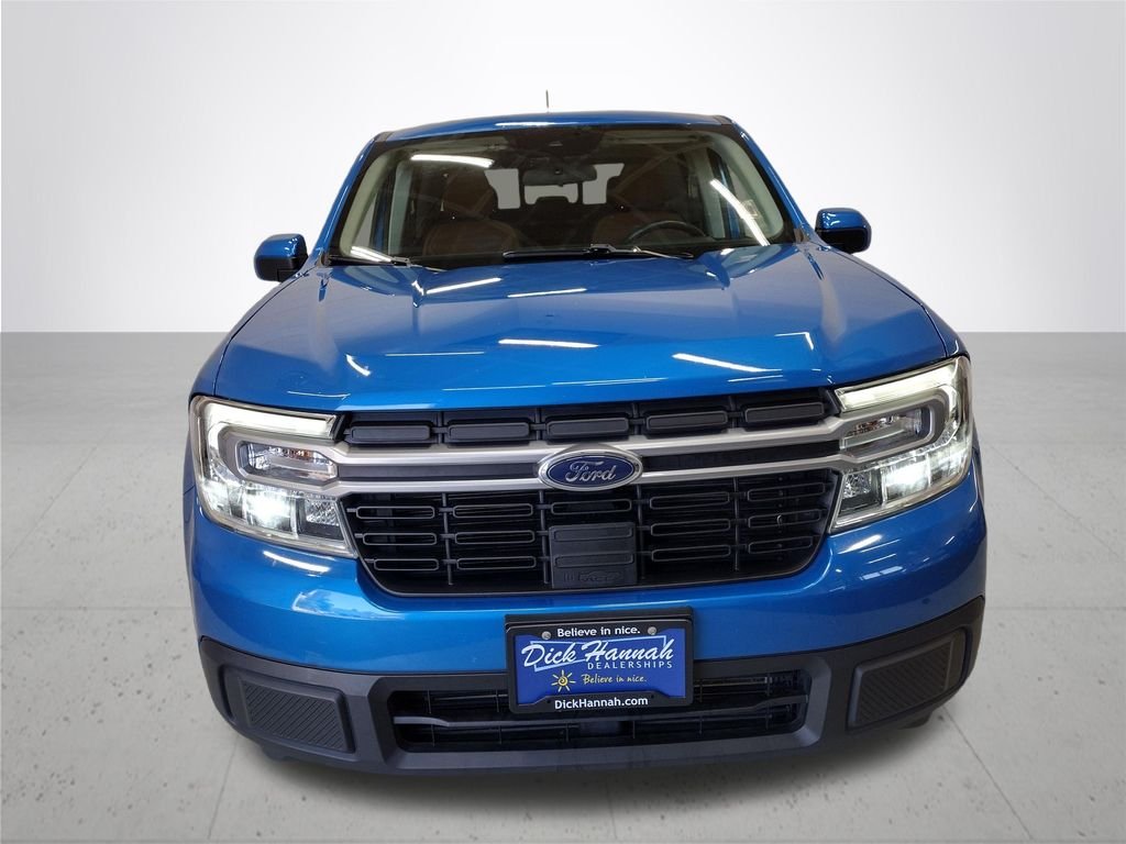Used 2022 Blue Metallic Ford Lariat image 3