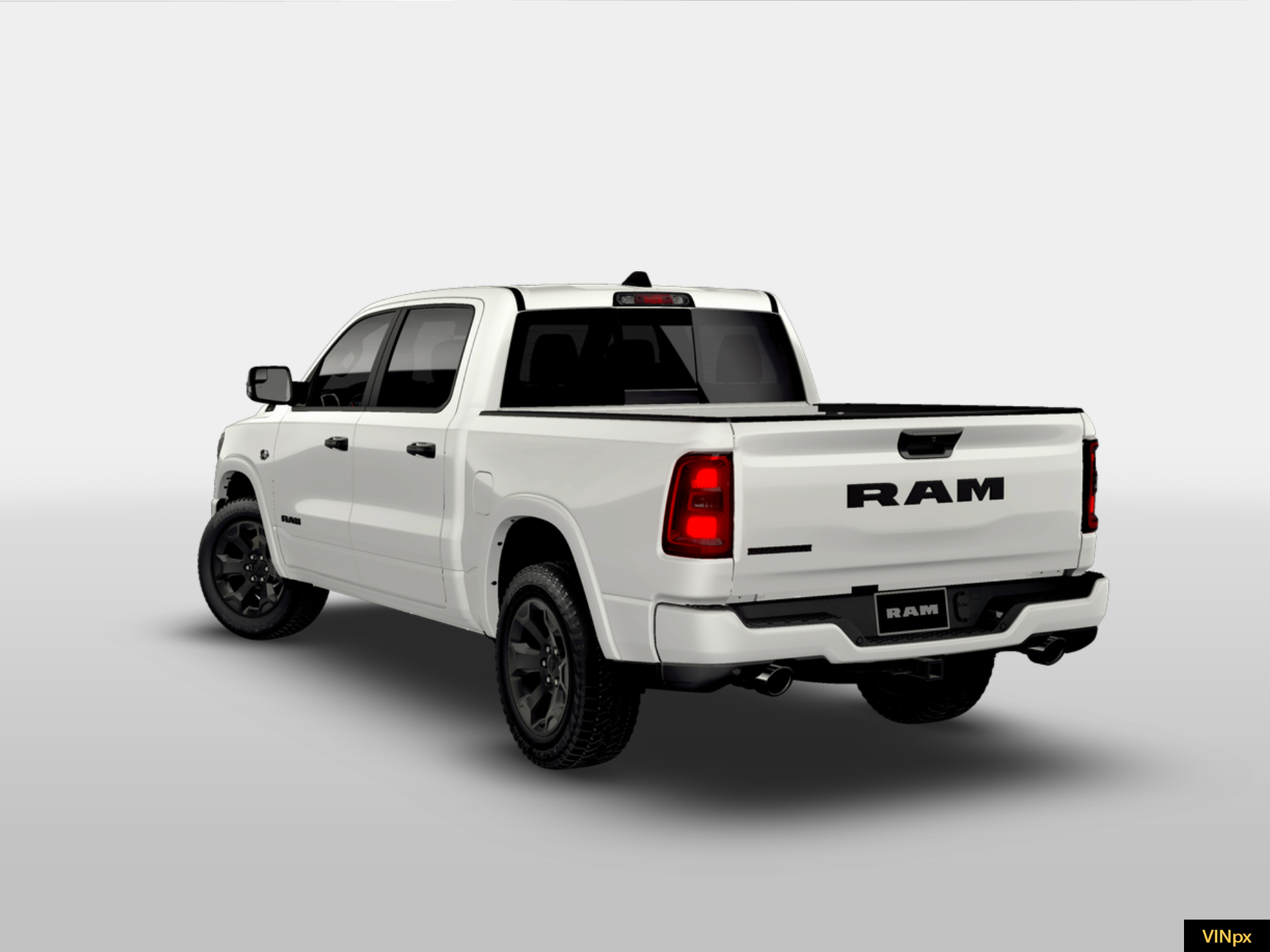New 2026 Bright White Clear-Coat Exterior Paint RAM BIG HORN image 5