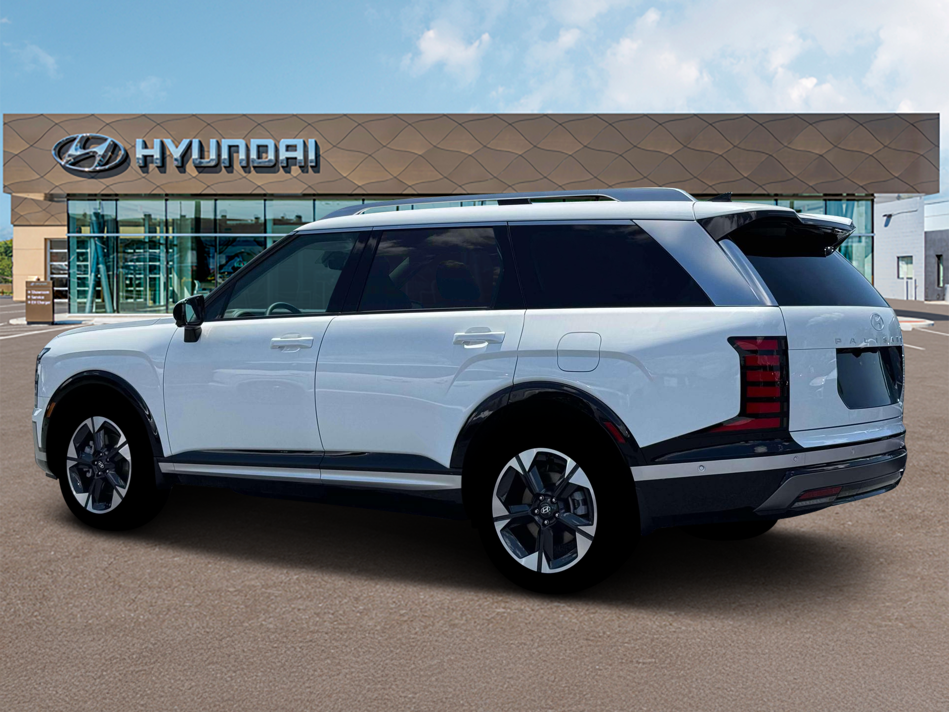 New 2026 Creamy White Pearl Hyundai Limited AWD image 17