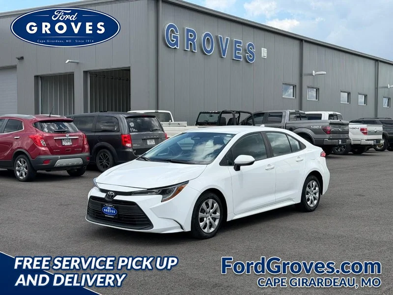 Certified Used 2023 Ice Toyota LE image 1