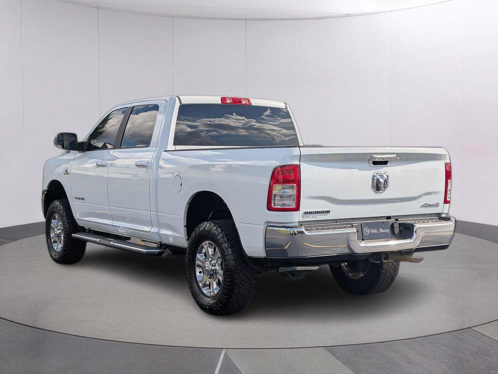 Used 2021 Bright White Clearcoat Ram Big Horn image 3