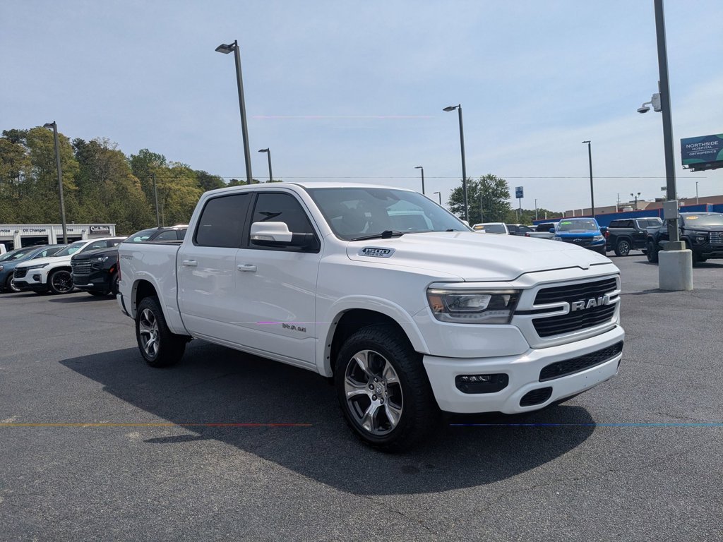 Used 2022 Bright White Clearcoat Ram Laramie image 3