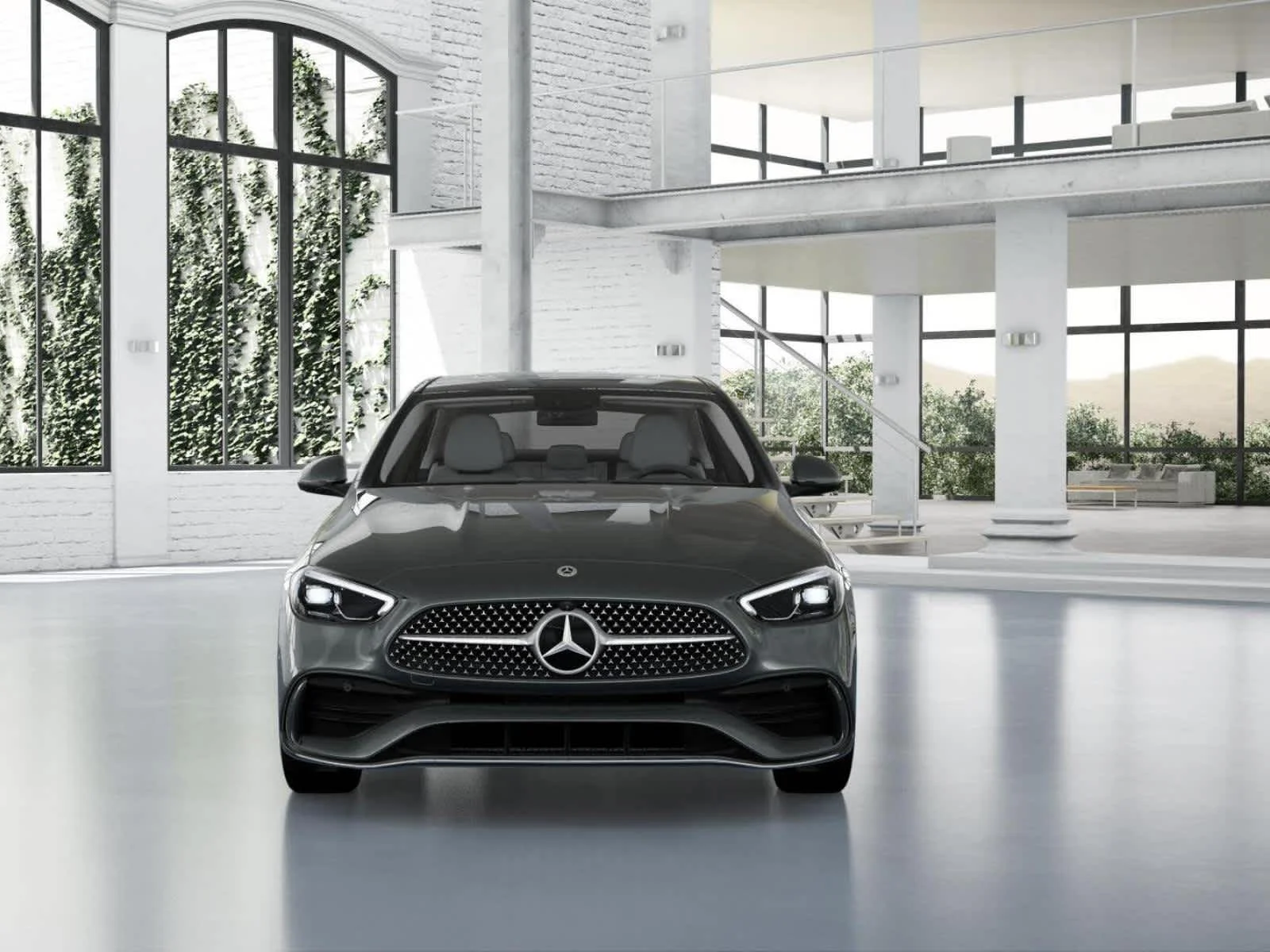 New 2026 Selenite Grey Metallic Mercedes-Benz C 300 image 6