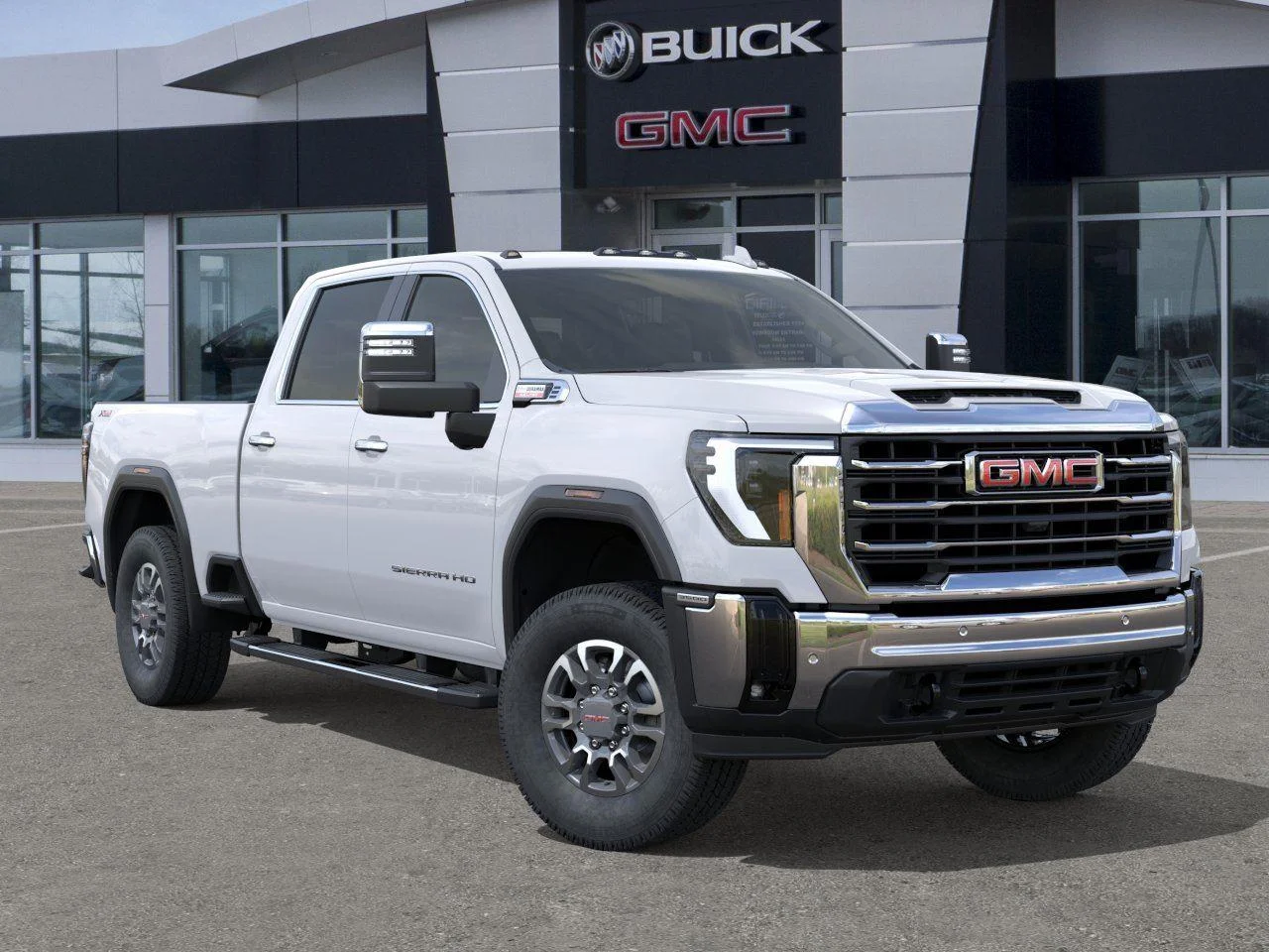 New 2026 Summit White GMC SLT image 7