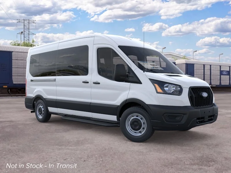 New 2026 Oxford White Ford Passenger Van XL image 7