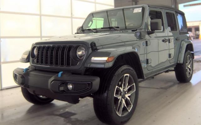 Used 2024 Gray Jeep Sport S 4xe image 1
