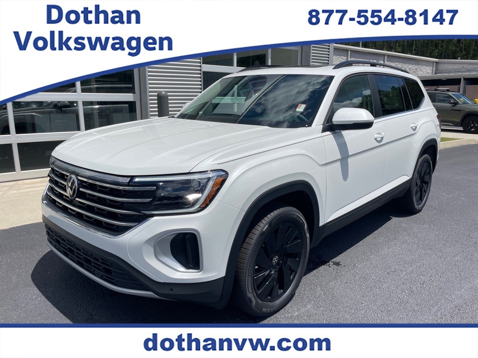 New 2026 Opal White Pearl Volkswagen SE image 1