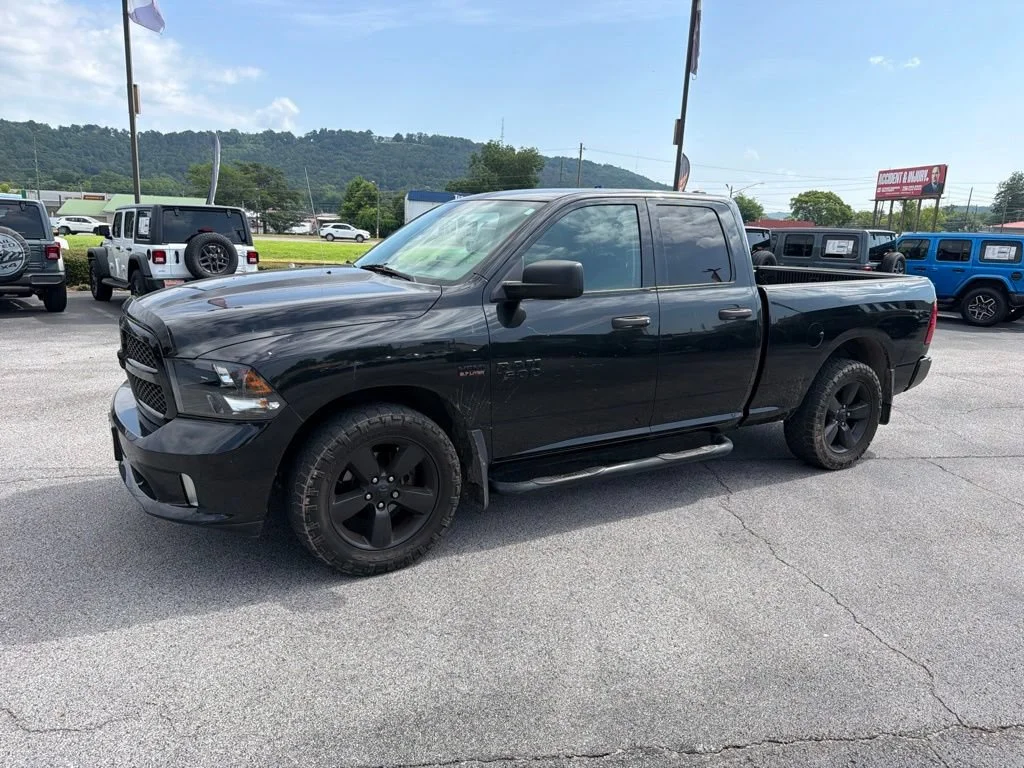 Used 2018 Brilliant Black Crystal Pearlcoat Ram Express image 1