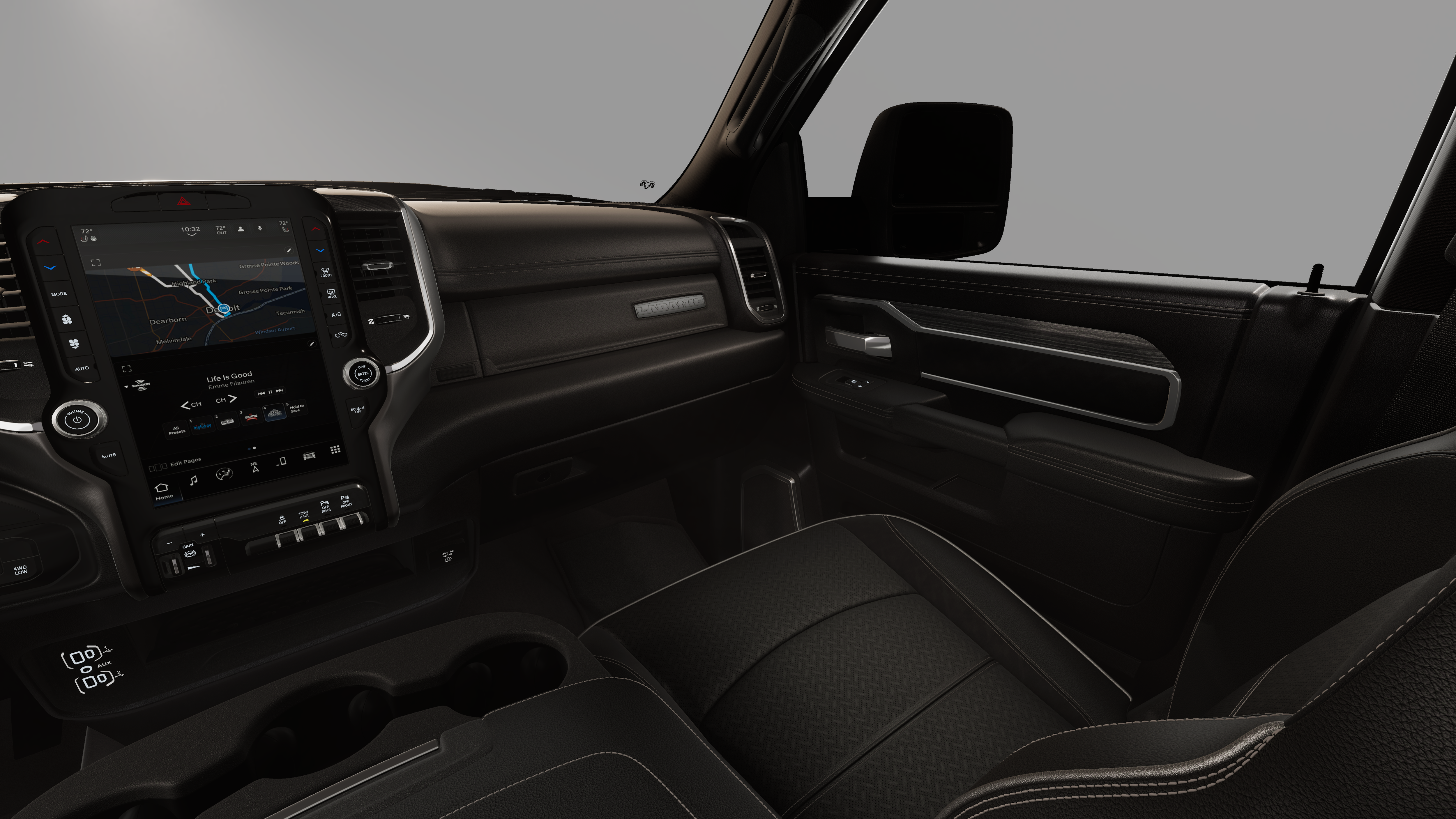 New 2026 Ceramic Gray Clear-Coat Exterior Paint RAM LARAMIE image 19