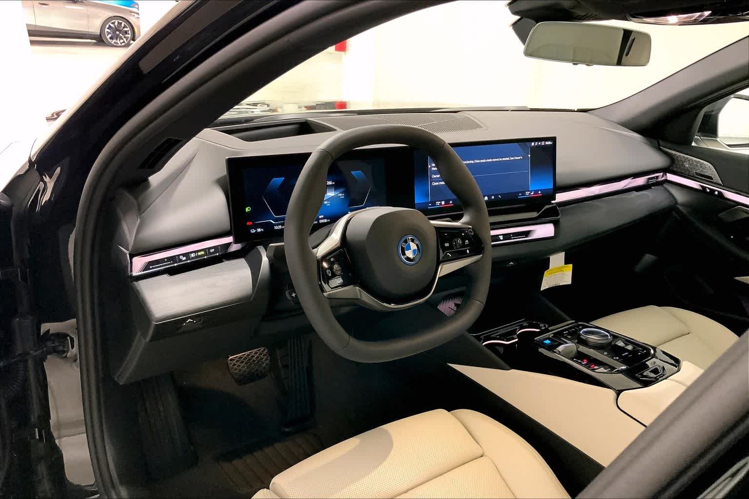 Used 2024 Black Sapphire Metallic BMW eDrive40 image 8