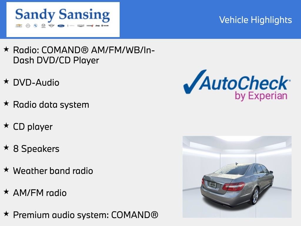 Used 2013  Mercedes-Benz E 350 image 7