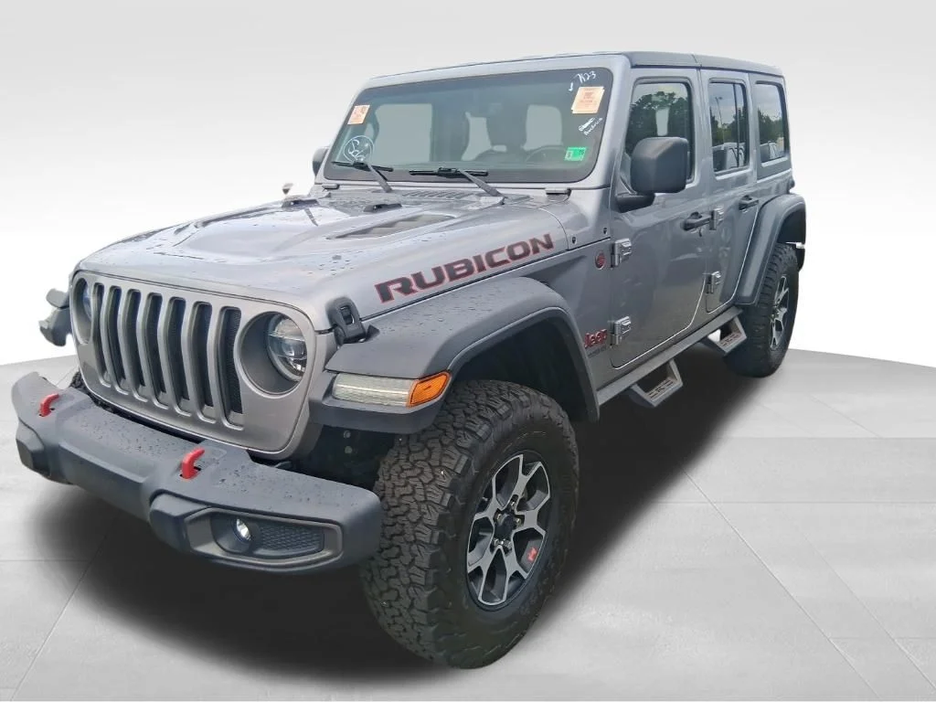 Used 2020 Silver Jeep Unlimited Rubicon image 15