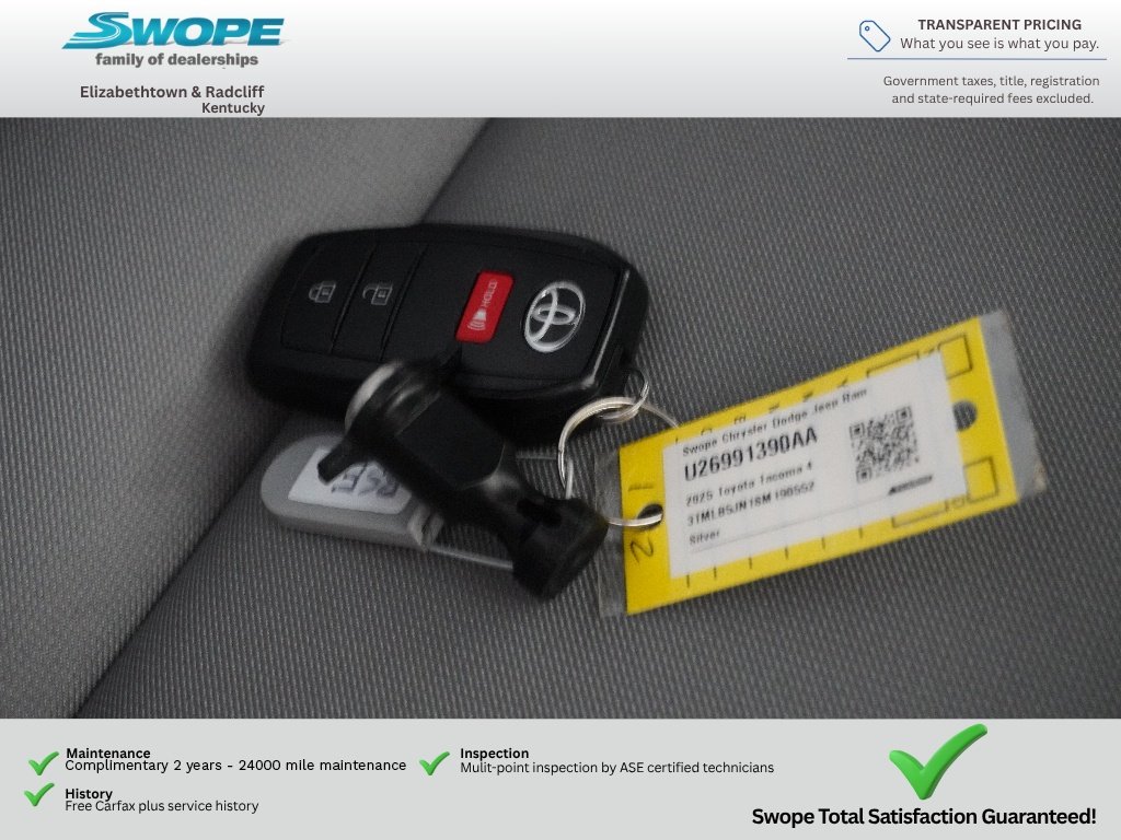 Used 2025 Celestial Silver Metallic Toyota SR5 image 30