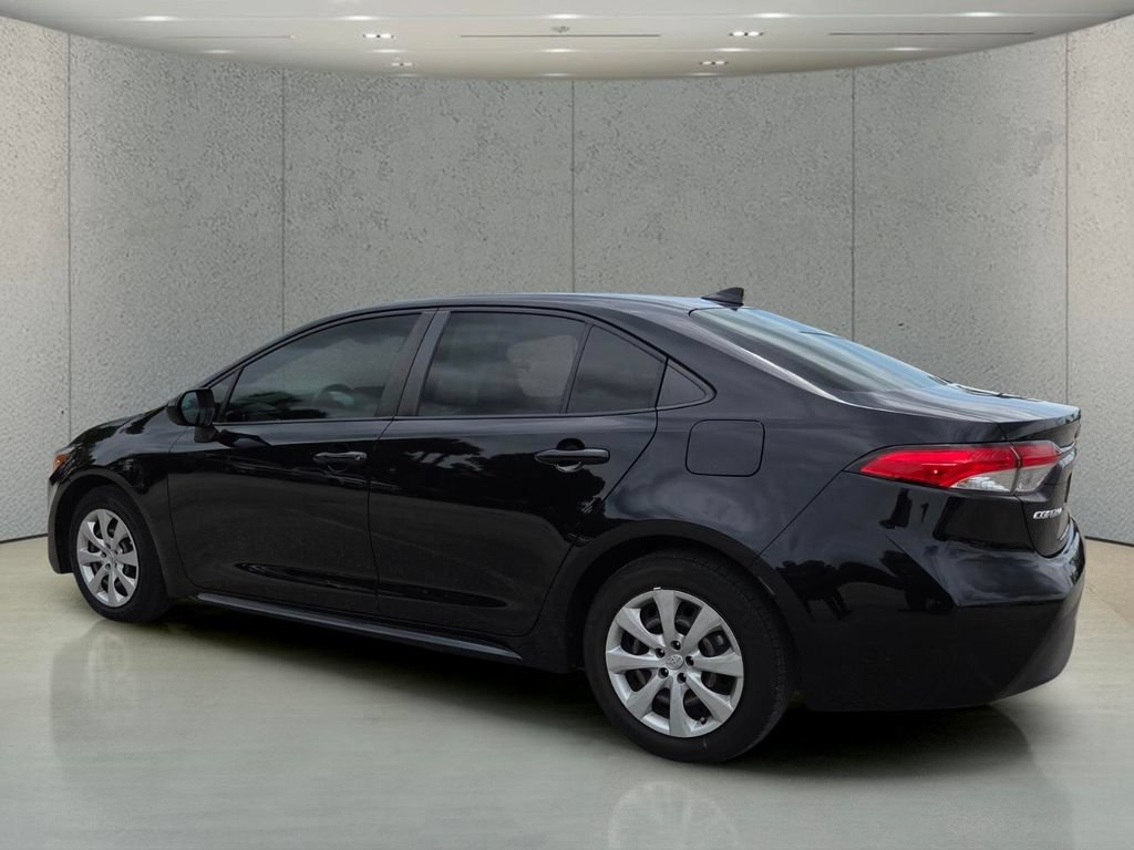 Used 2023 Midnight Black Metallic Toyota Hybrid LE image 8