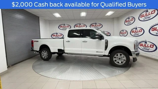New 2026 Star White Metallic Tri-Coat Ford King Ranch image 2