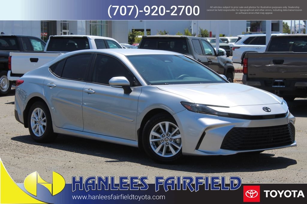 Certified Used 2025 Silver Toyota LE image 1