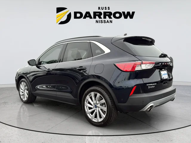 Used 2021 Blue Ford Titanium image 3