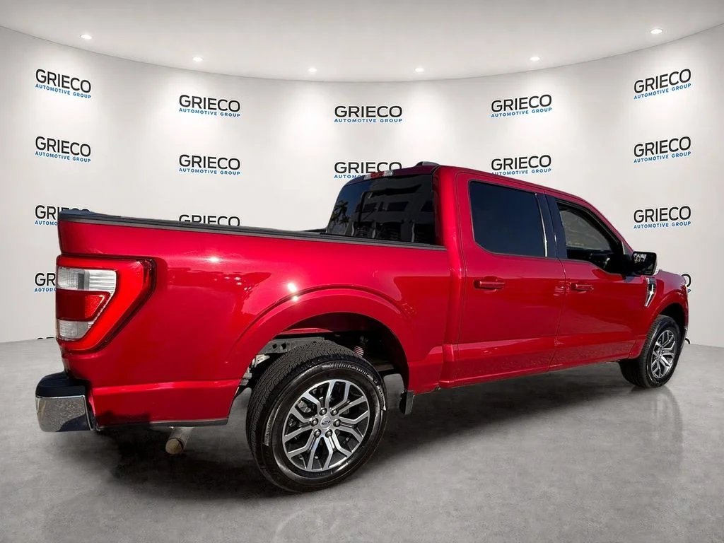 Used 2021 Red Ford Lariat image 7