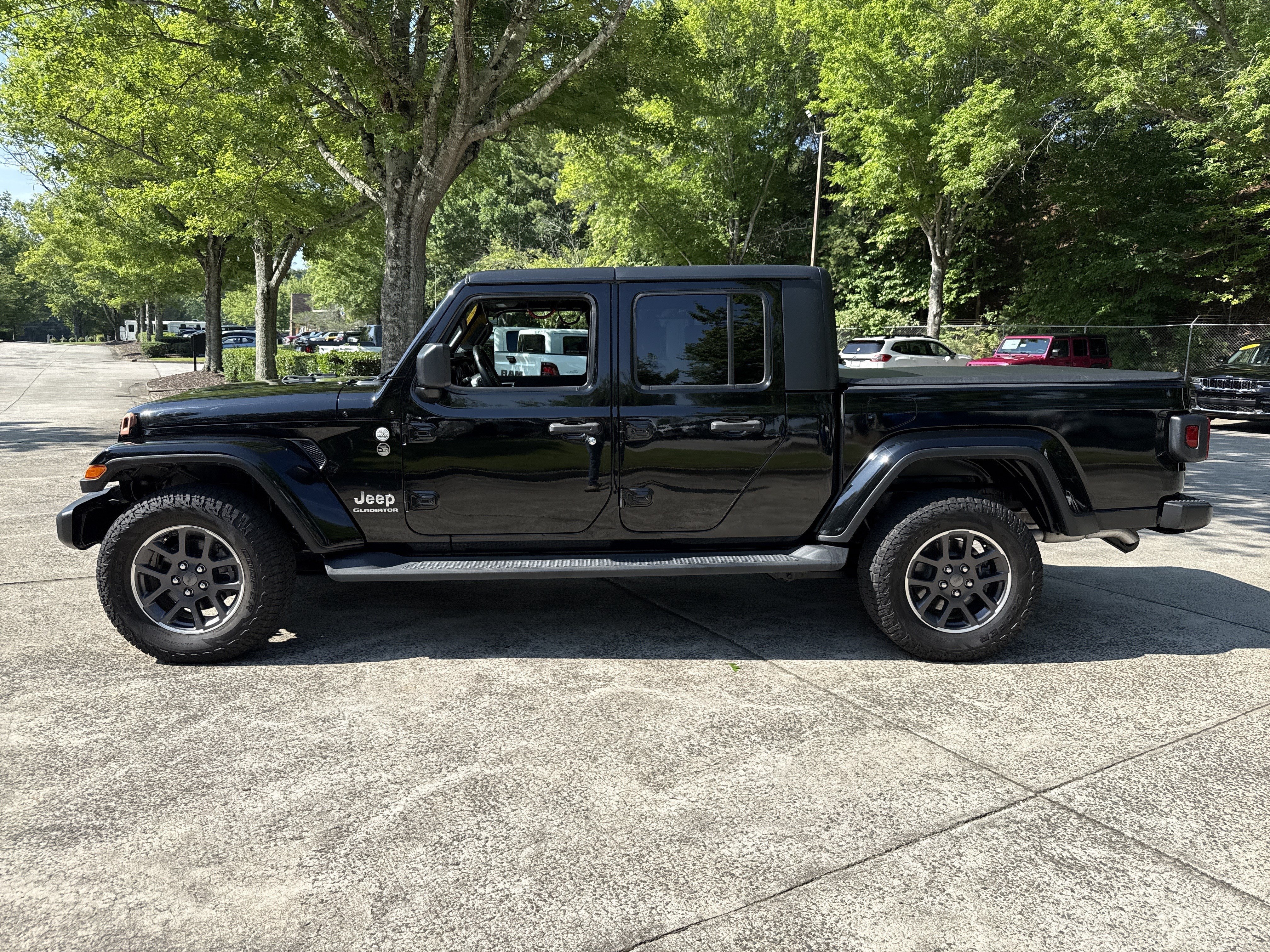 Used 2021 Black Clearcoat Jeep Overland image 4