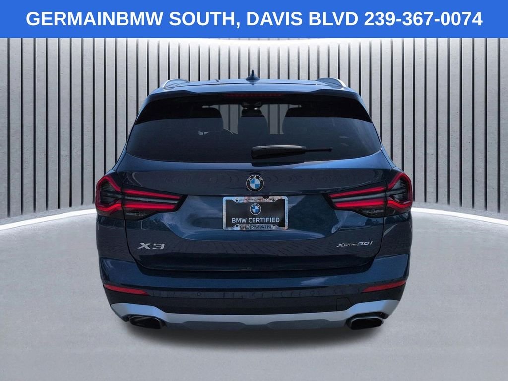 Certified Used 2023 Phytonic Blue Metallic BMW xDrive30i image 6