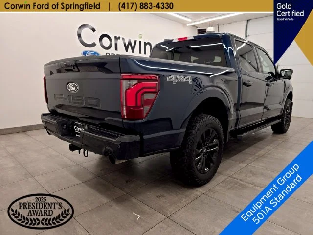 Certified Used 2024 Antimatter Blue Metallic Ford Lariat image 6
